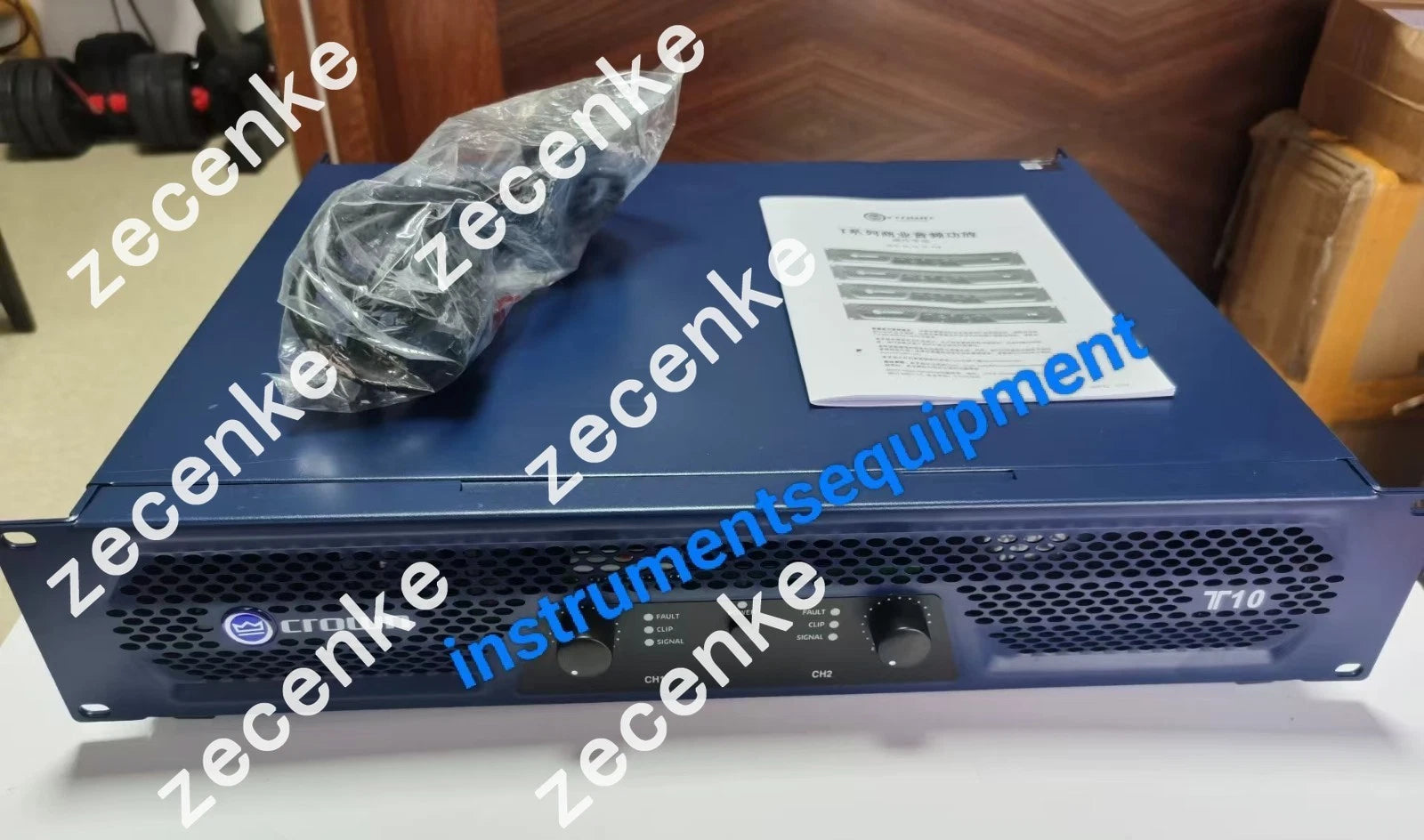 CROWN T10 Power Amplifier 1000W by FedEx or DHL