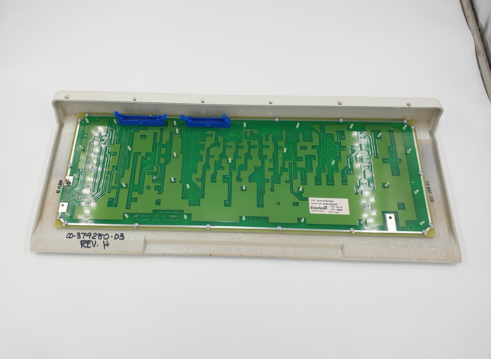 GE 9800 Plus Cardiac Panel Assy Control