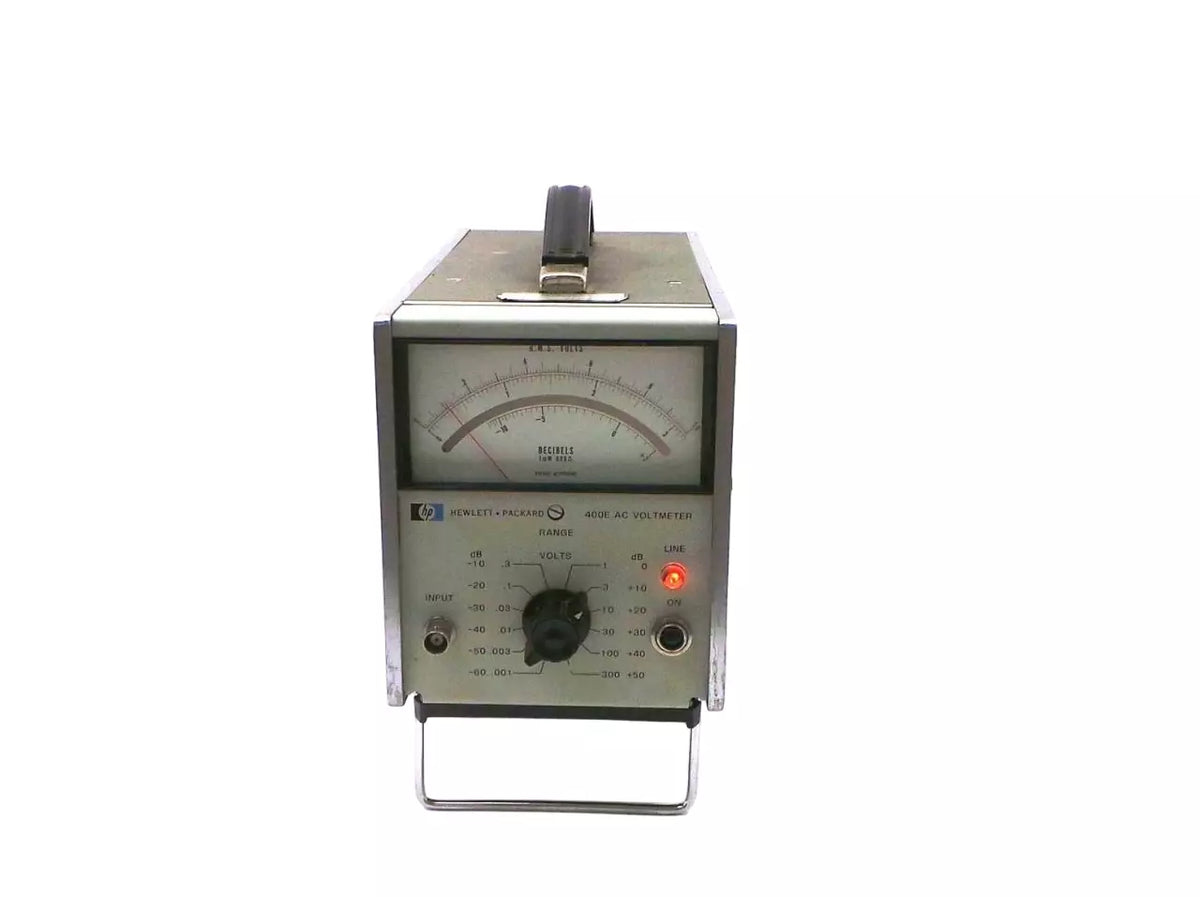HP Hewlett Packard 400E AC Voltmeter - Reliable Voltage Measurement Tool