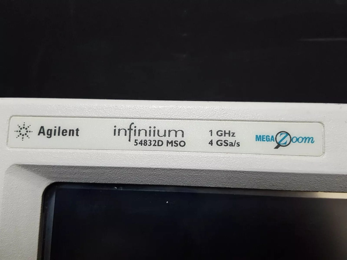 Agilent 54832D Oscilloscope Front Panel
