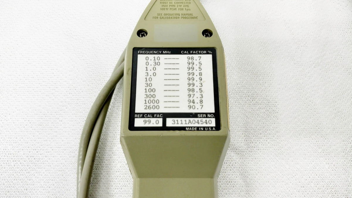 HP  8902A+11722A Measuring Receiver + Sensor