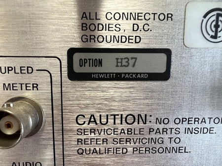 Agilent/Keysight 3586C H37 Selective Level Meter 2511A01808