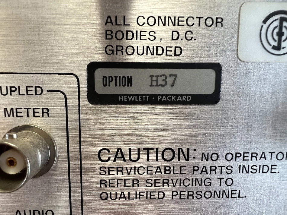 Agilent/Keysight 3586C H37 Selective Level Meter 2511A01808
