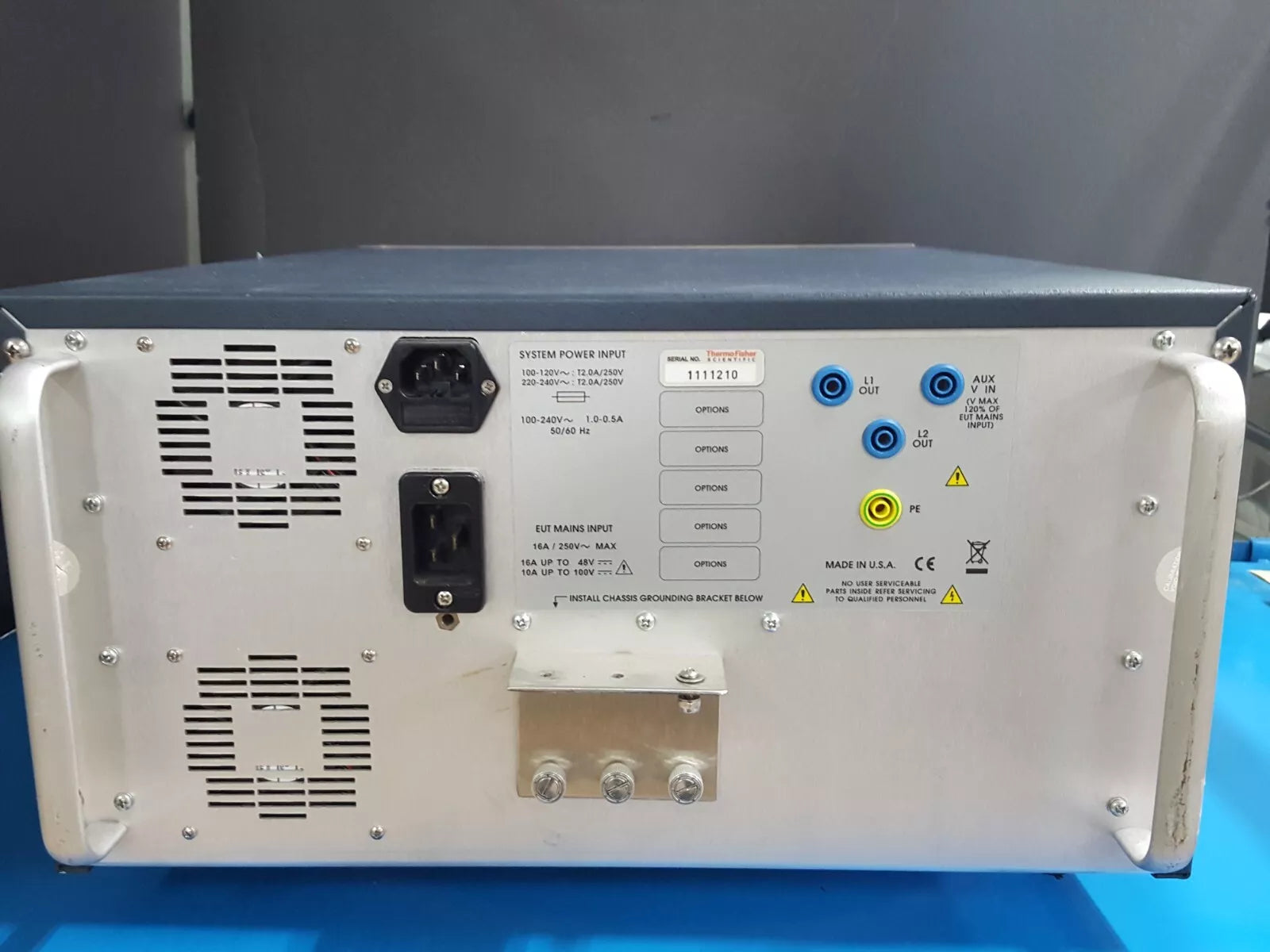 Thermo SCIENTIFIC EMC PRO PLUS EMC Immunity Test System FW v6.106 (1210)