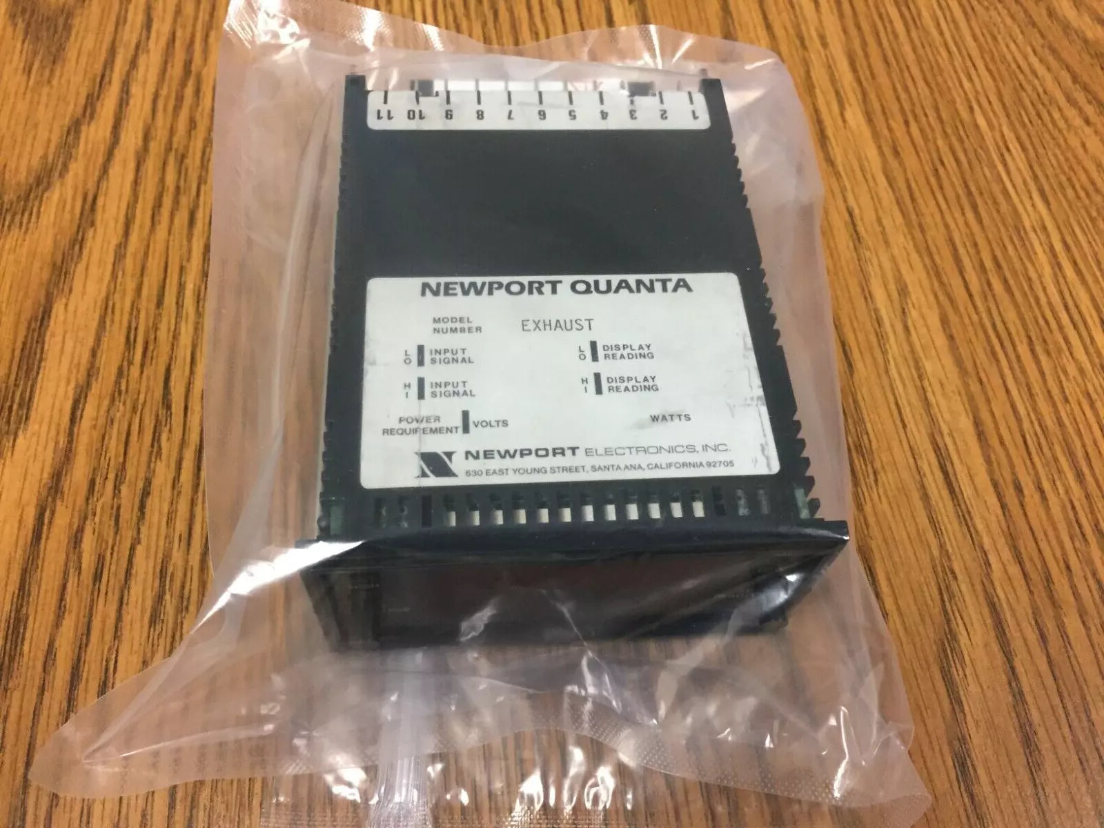 Newport Model Exhaust Digital Panel Meter