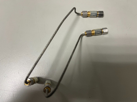 HP Agilent 33340DZ 40GHz 13db precision attenuator , w/semi-rigid 2.4mm cables