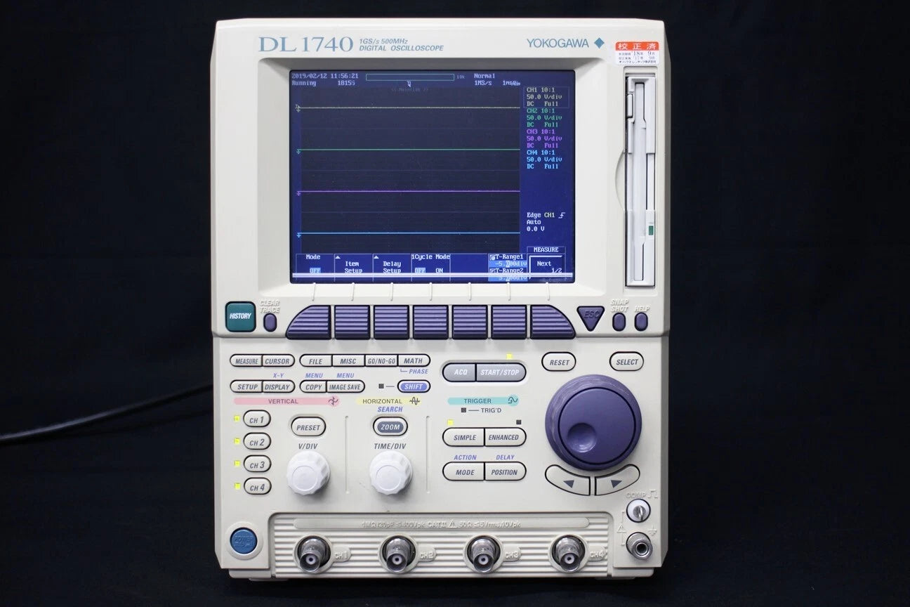 YOKOGAWA DL1740 DC-500MHz 4ch 1MW Digital Oscilloscope