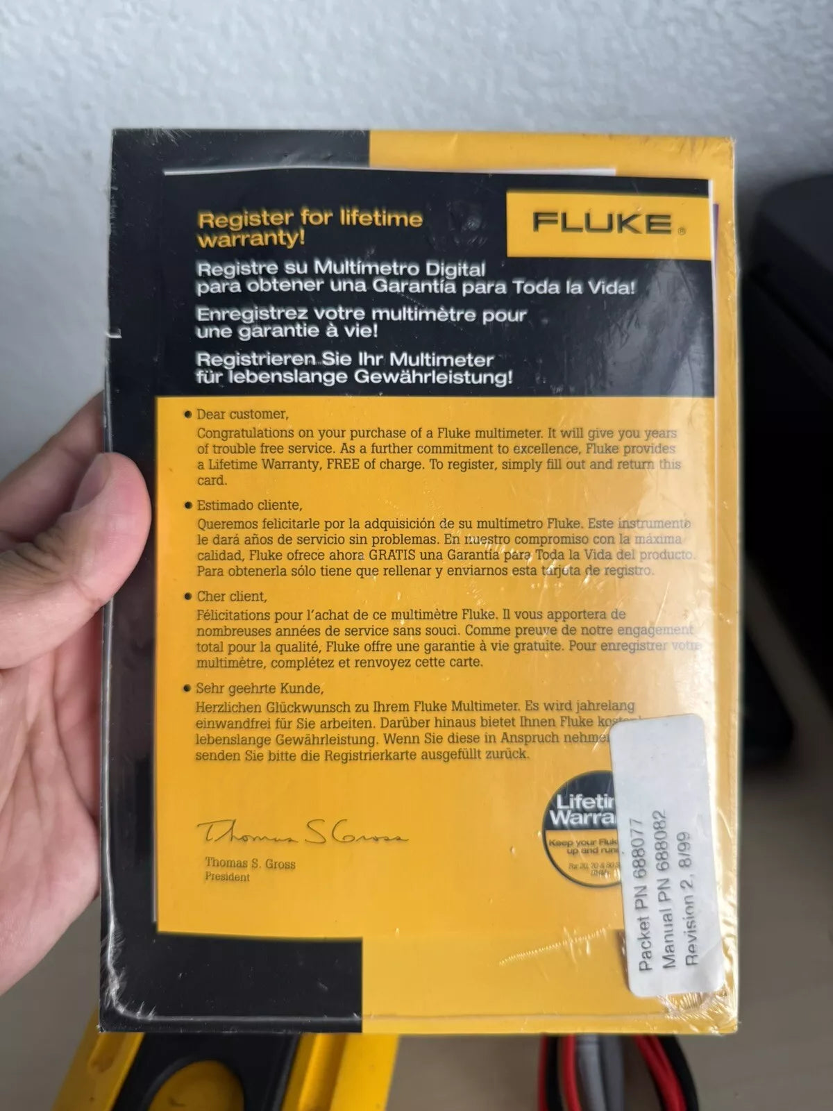 FLUKE 87 III True RMS Multimeter with Leads & Manuals - Fast Shipping