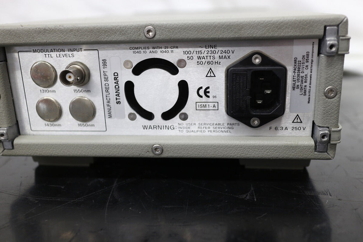 83438A 1530-1560nm Erbium Source