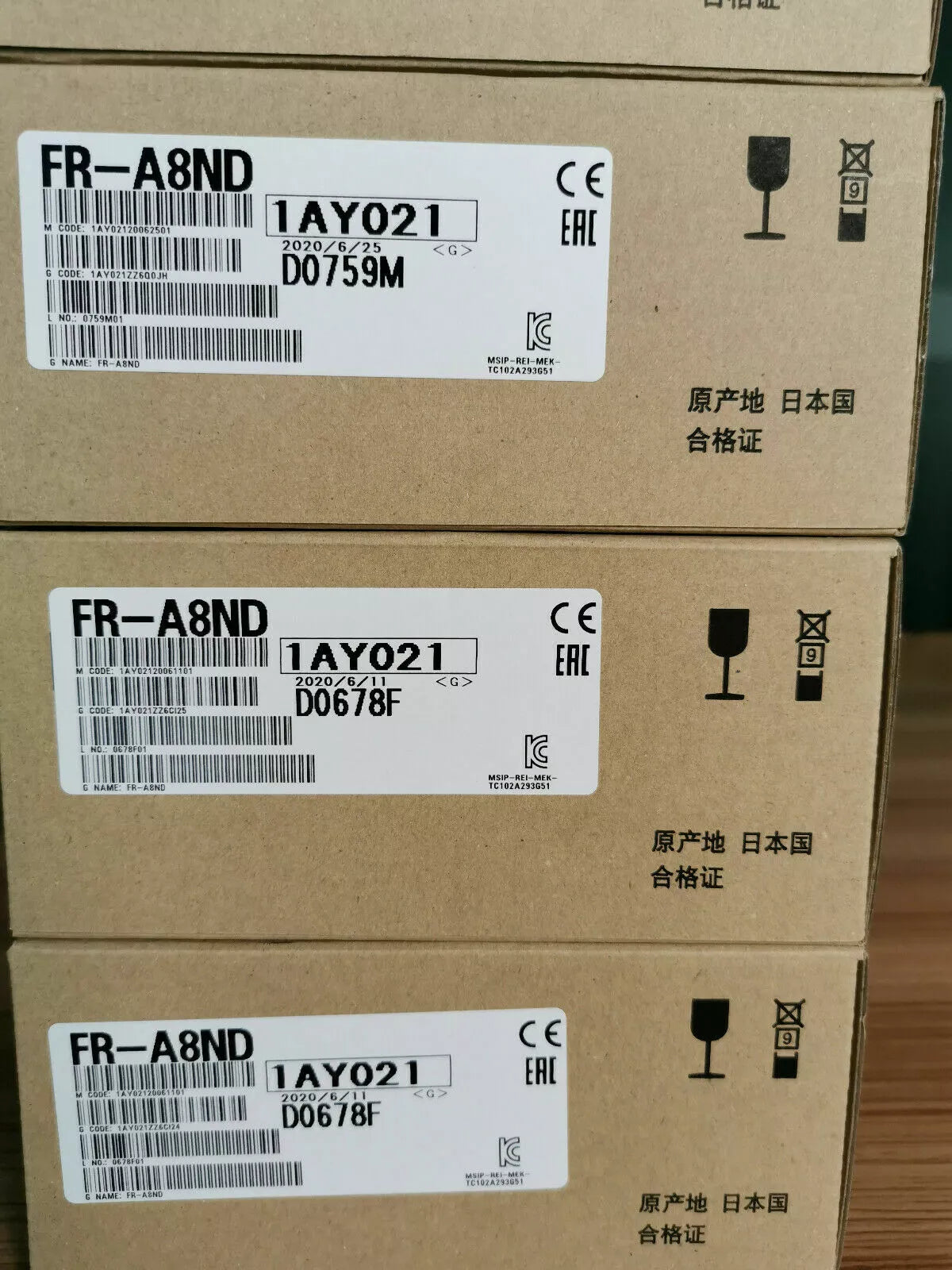 1PC New MITSUBISHI FR-A8ND PLC In Box FRA8ND Expedited Shipping