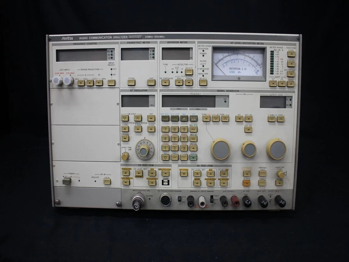 ANRITSU MS555B1 /01/02/03 Radio Commnication Analyzer