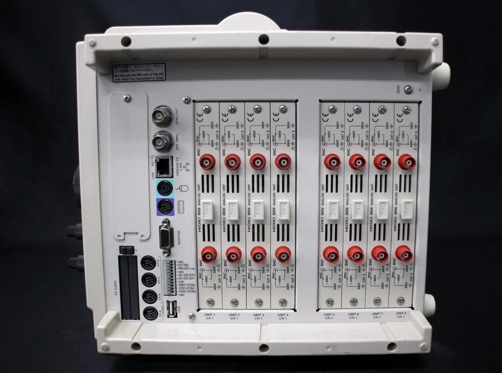 HIOKI 8861 16ch 128MW MEMORY HiCORDER