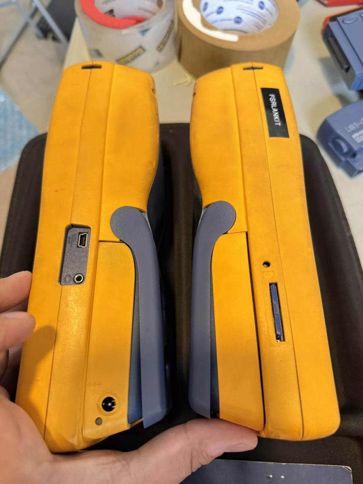 Fluke Networks DTX-1800 Cat6 Cat6a Test Set with DTX-PLA002 & DTX-CHA002