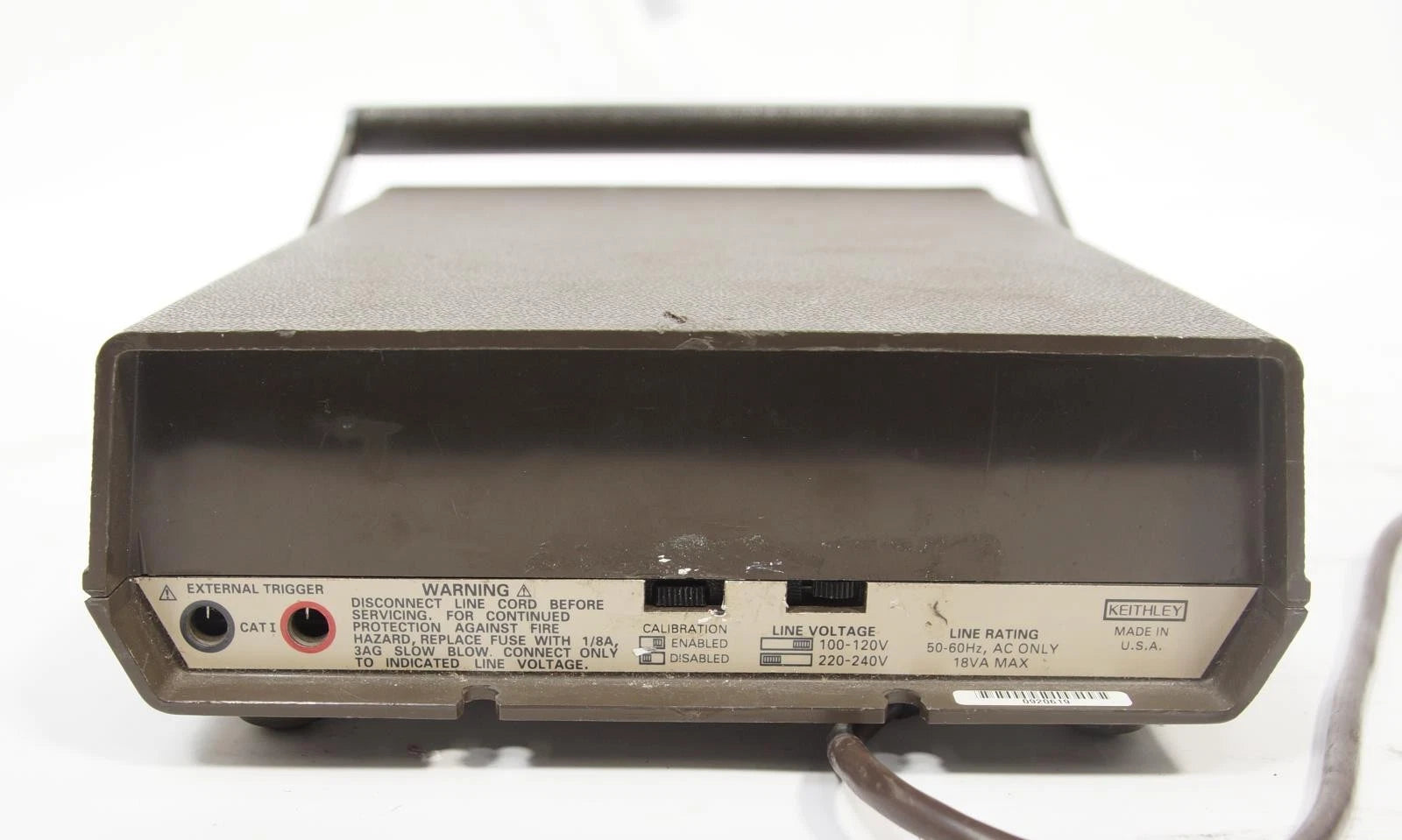 Keithley 580 Micro Ohmmeter for Precision Resistance Measurements