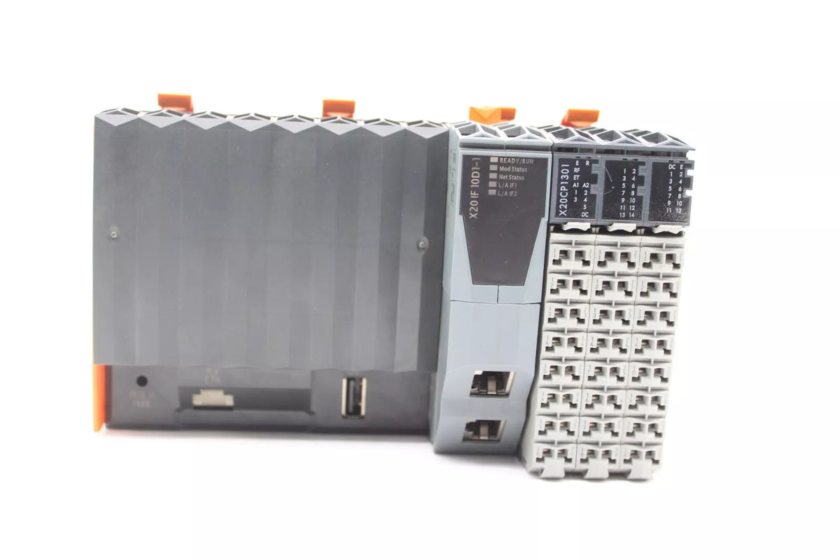 B&R X20CP1301 CPU Unit with INTEL X86 EtherNet/IP Interface Module X20IF10D1-1
