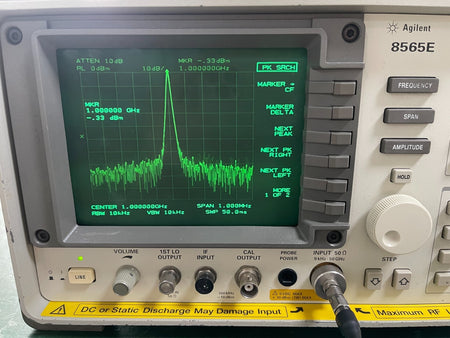Agilent Keysight 8565E 9KHz - 50GHz Spectrum Analyzer_1513 - XG eqpt