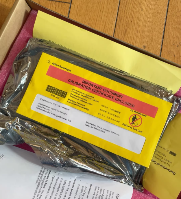 Agilent 34937A Data Acquisition Card