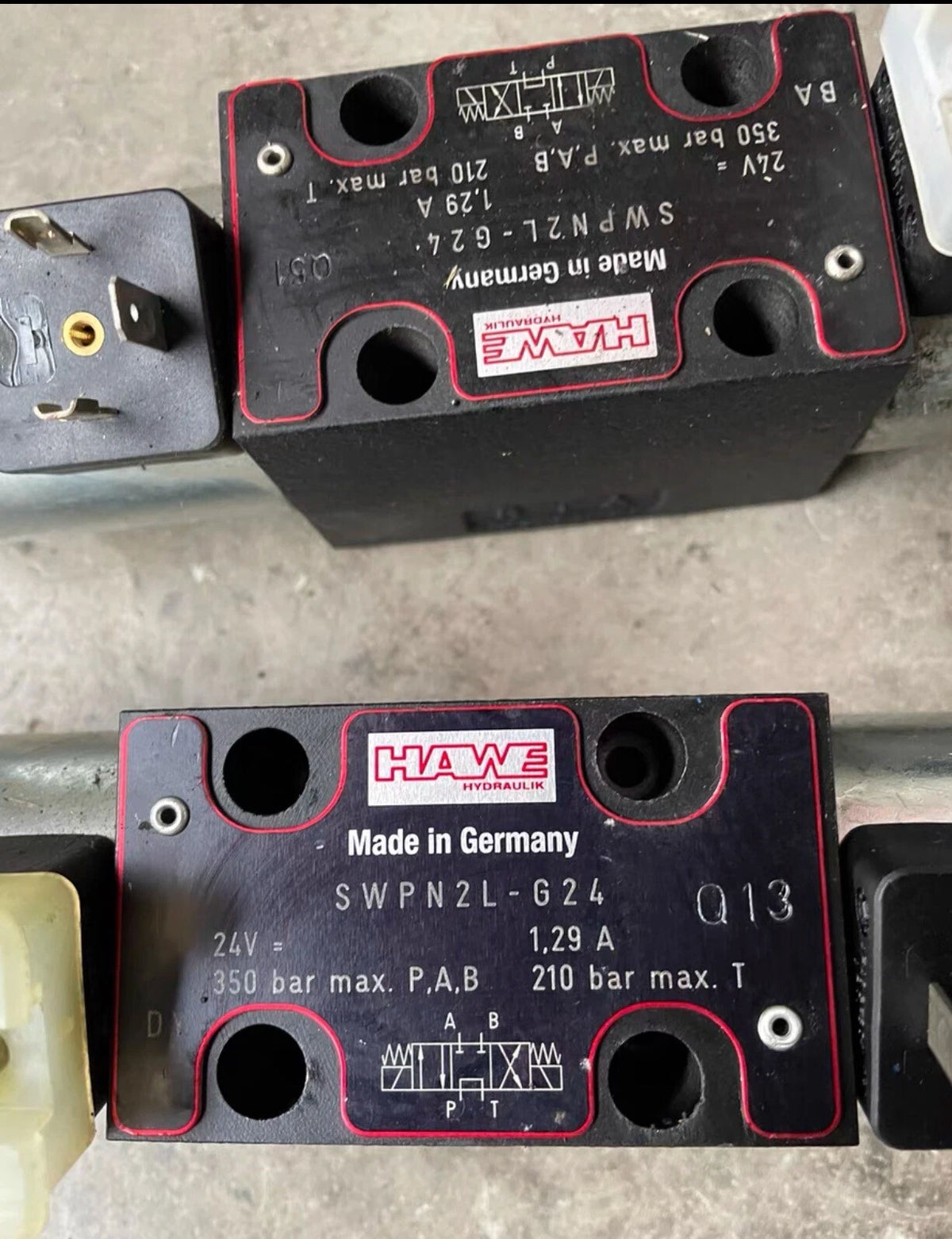 HAWE SWPN2L-G24 Directional Control Valve - New