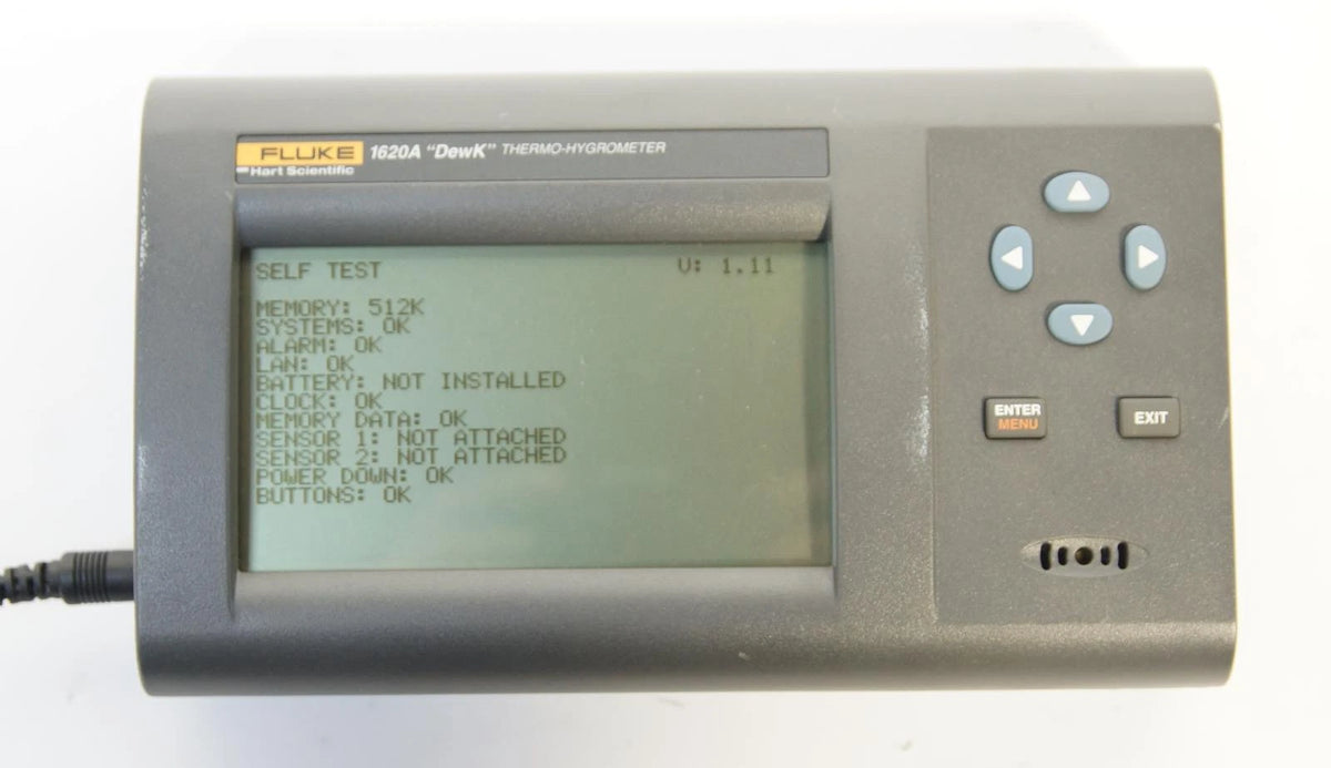 Fluke 1620A Dewk Digital Thermometer-Hygrometer