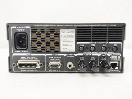 Stanford Research CG635 Synthesized Clock: Precision Instrument for Frequency Synthesis
