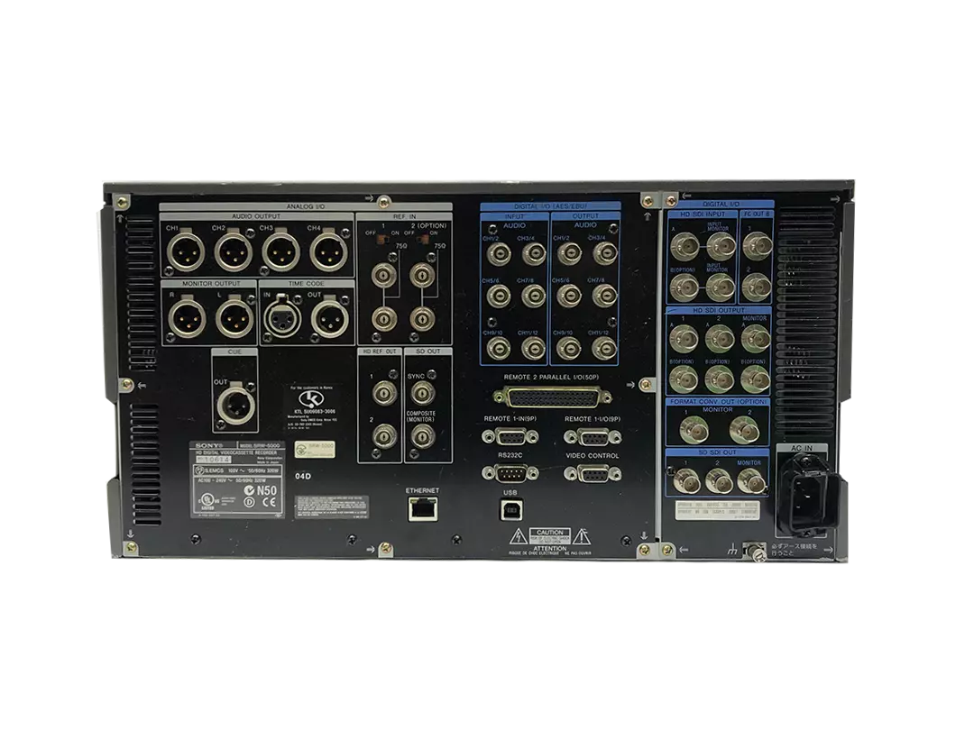 Sony SRW-5000 HDCAM SR Digital Edit Recorder DRUM Running 2619