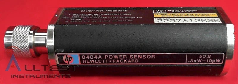 HP / Agilent 8484A 10 MHz to 18 GHz Power Sensor