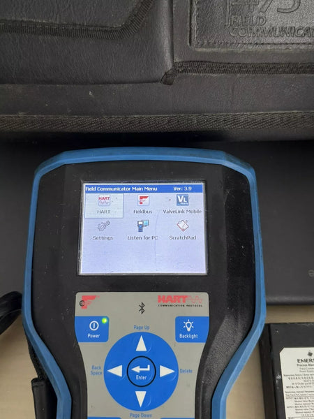 EMERSON 475 Field Communicator 3.9 HART with Bag & Charger