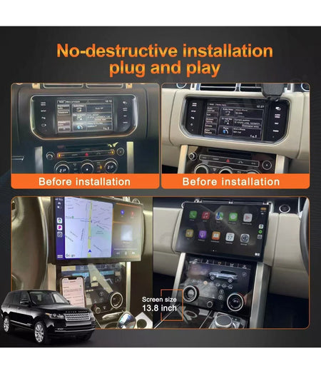 Android Car Radio 2Din Stereo for Land Rover Range Rover Vogue L405 2013-2017