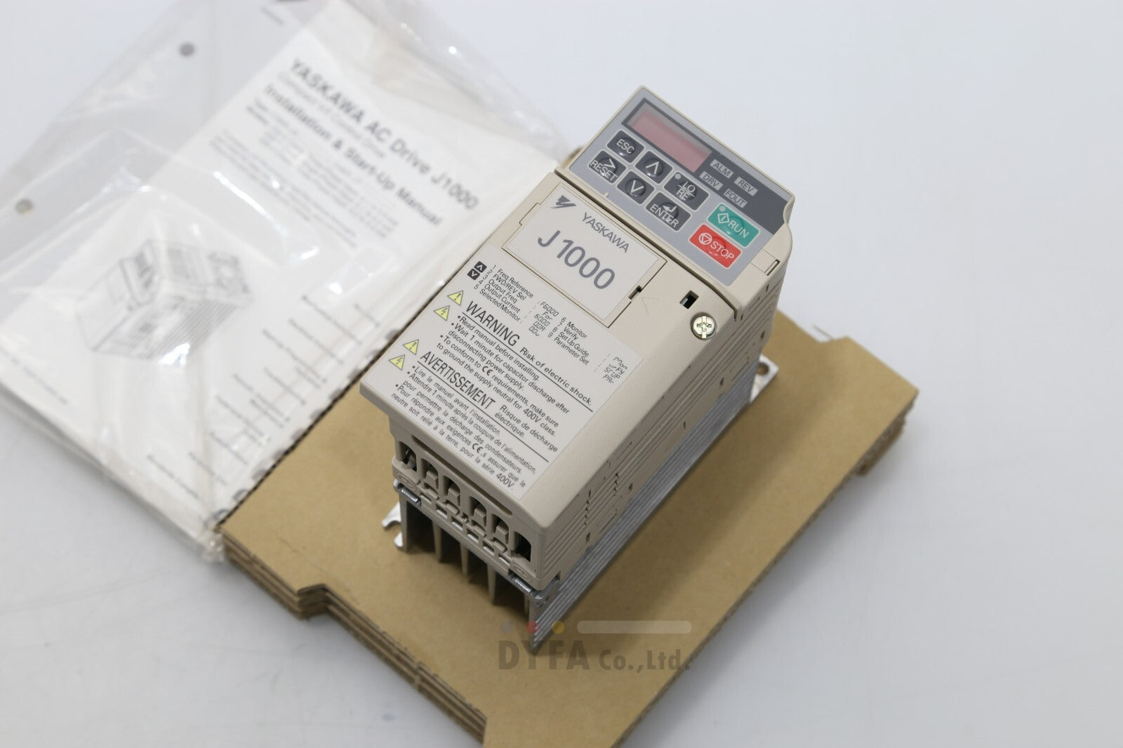 Yaskawa J1000 VFD CIMR-JT2A0006B AA
