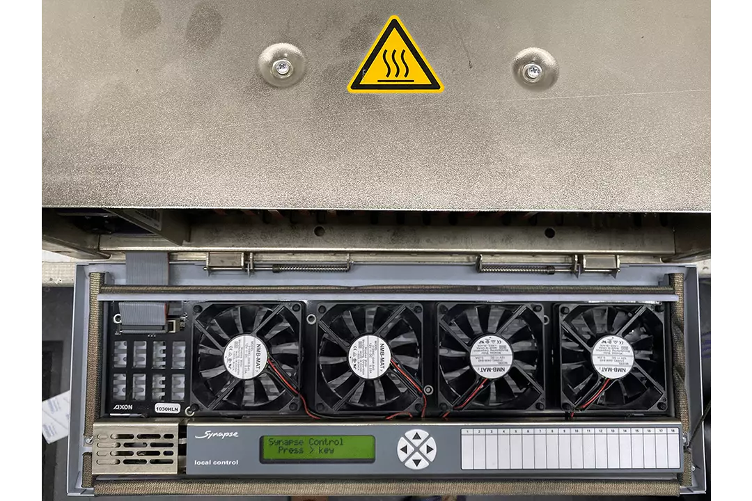 AXON SFR18 4RU Housing with 18 Slots 2 PSU SMP100