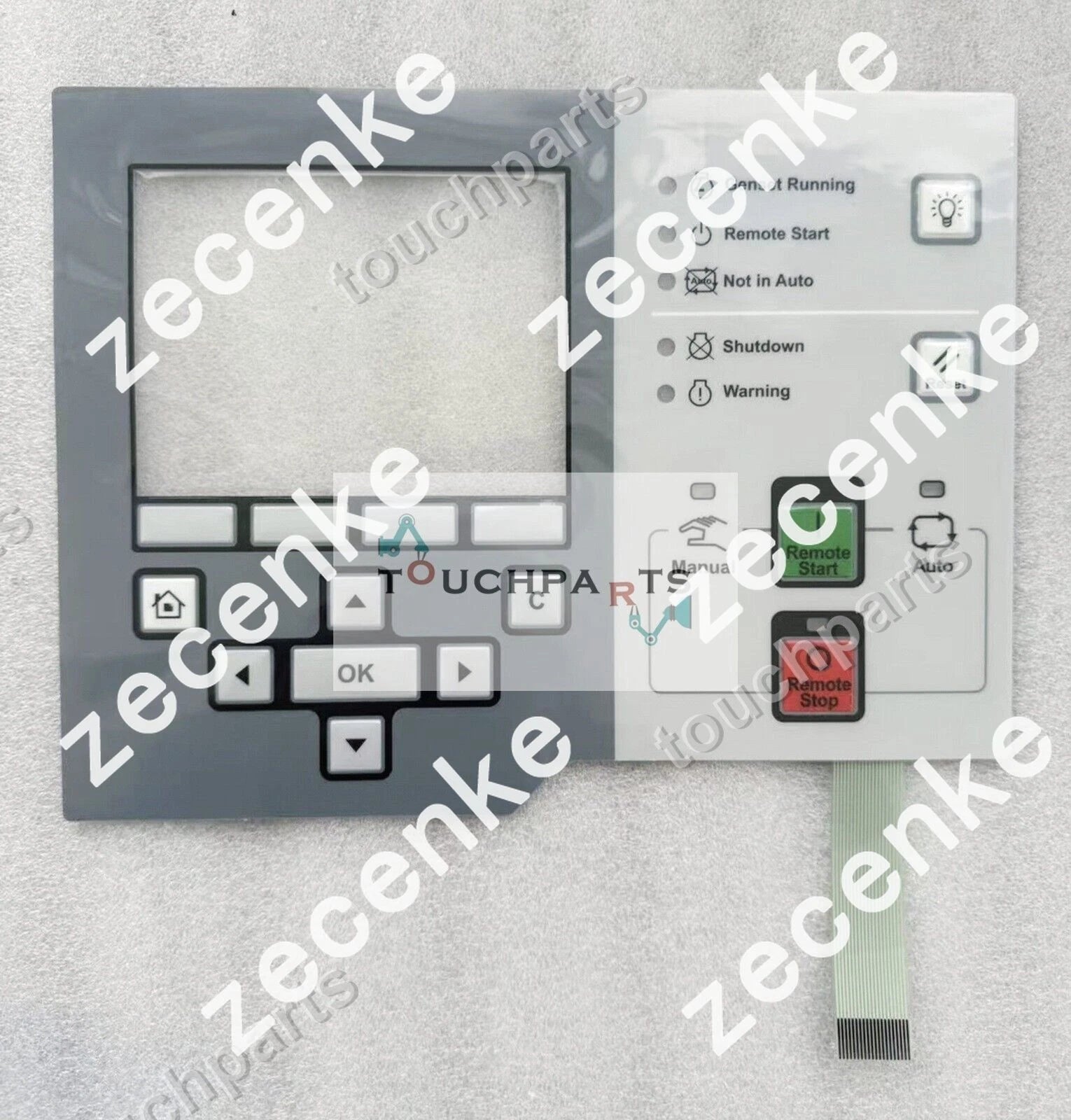 Operating Membrane for Cummins HMI320 Power Command Display SYM