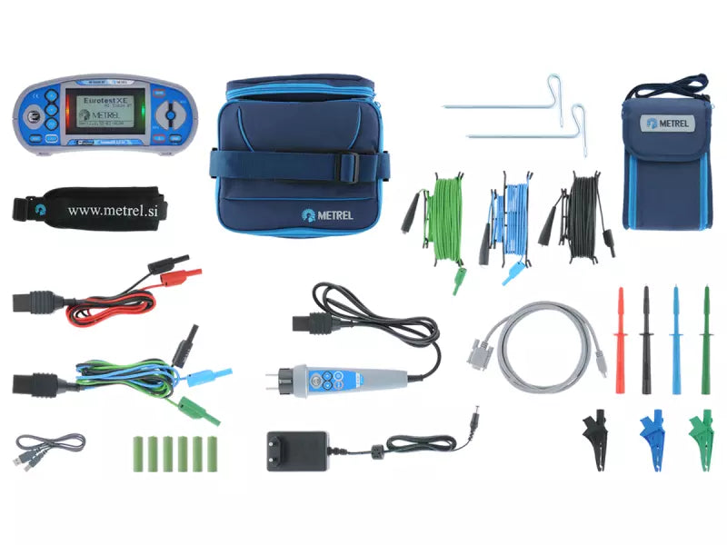 Metrel MI 3102H BT EurotestXE 2.5 kV, Insulation, Continuity Tester, TRMS, RCD