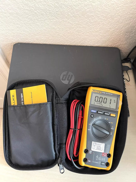 Fluke 77IV Multimeter with Leads Accessories & Stow Pouch (New) Calibrated 2023