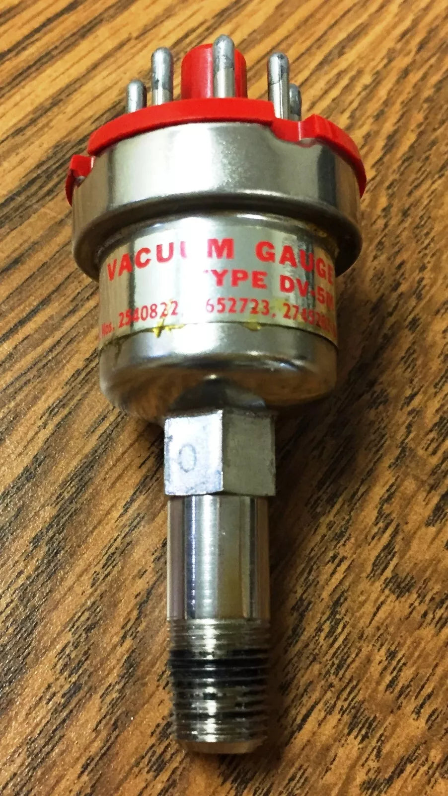 Teledyne Hastings DV-5M Thermocouple Vacuum Gauge Tube - 1 to 100 Torr Range