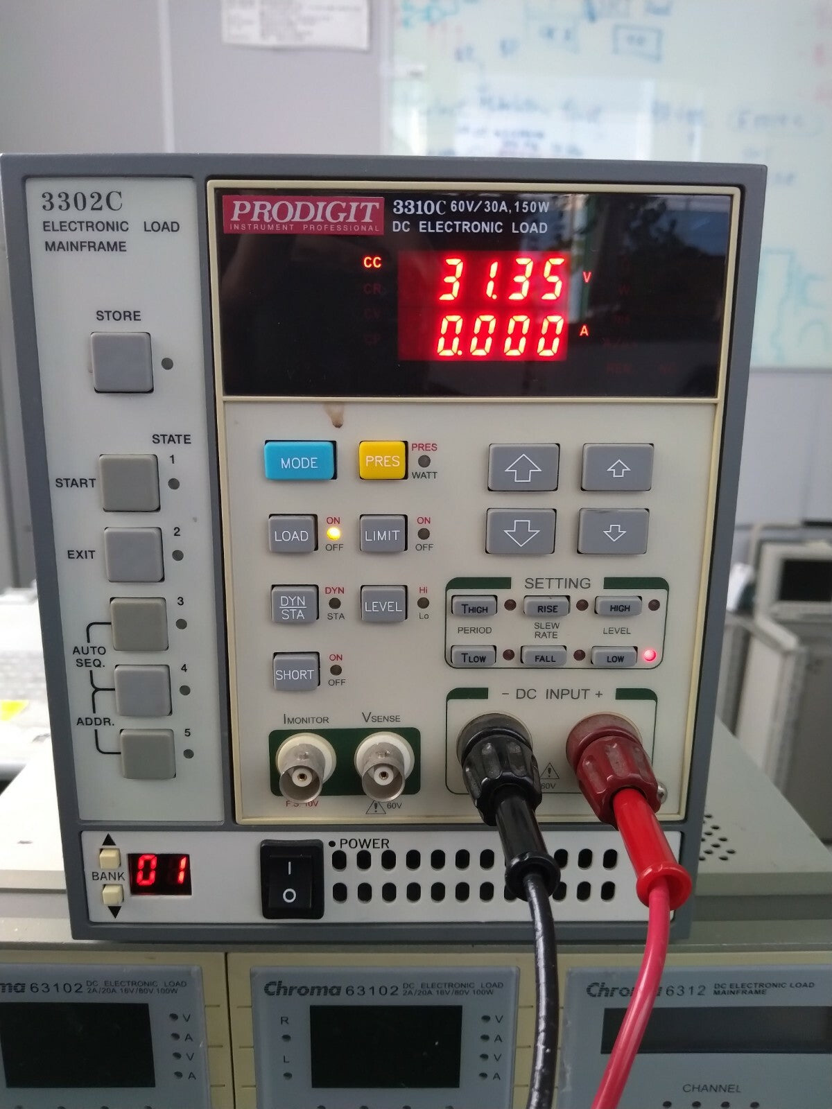 Prodigit 3302C/3310C 60V / 30A, 150W DC Electronic Load - XG eqpt