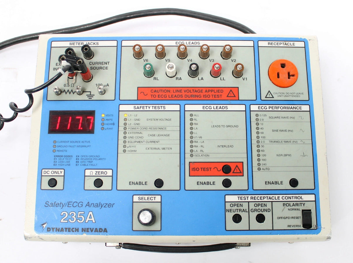 Fluke Dynatech Nevada DNI 235A Safety Analyzer