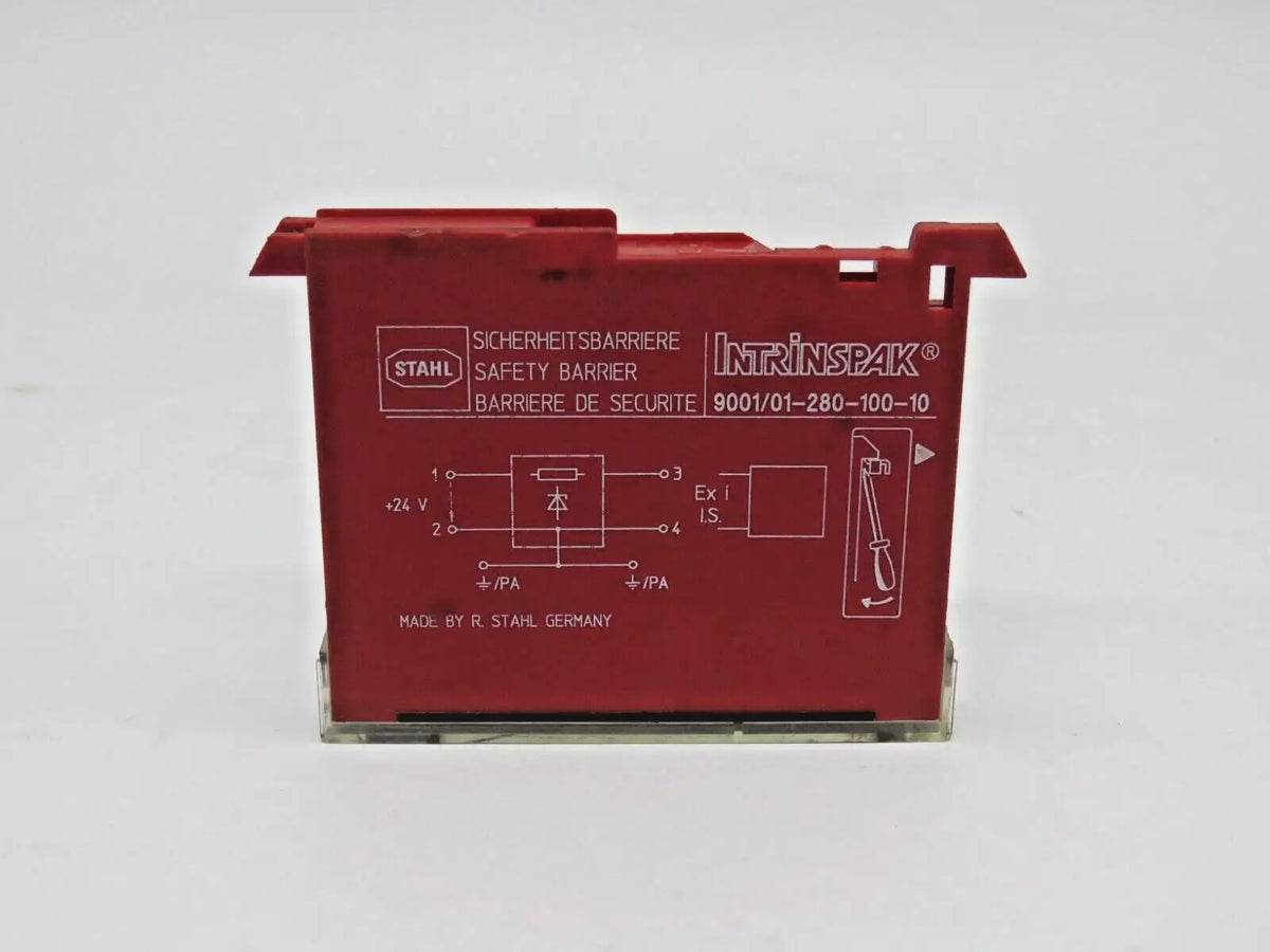 Intrinspak Ex-Approved Safety Barrier 9001/01-280-100-10 250V 28V 100mA
