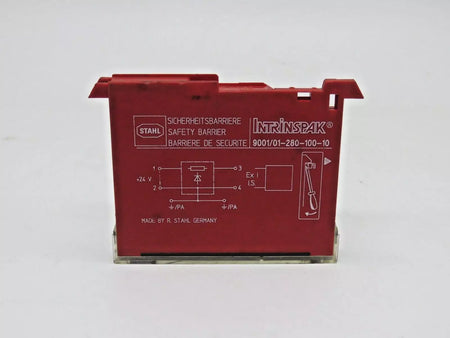 Intrinspak Ex-Approved Safety Barrier 9001/01-280-100-10 250V 28V 100mA