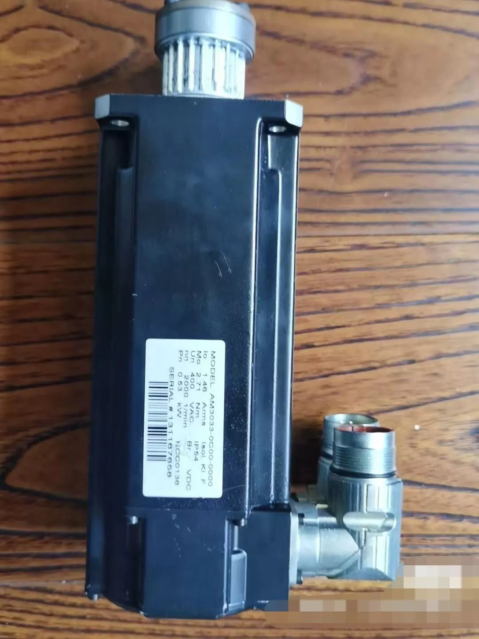 1pc USED AM3033-0C00-0000 Servo Motor TESTED By DHL or FedEx #V5B8 CH