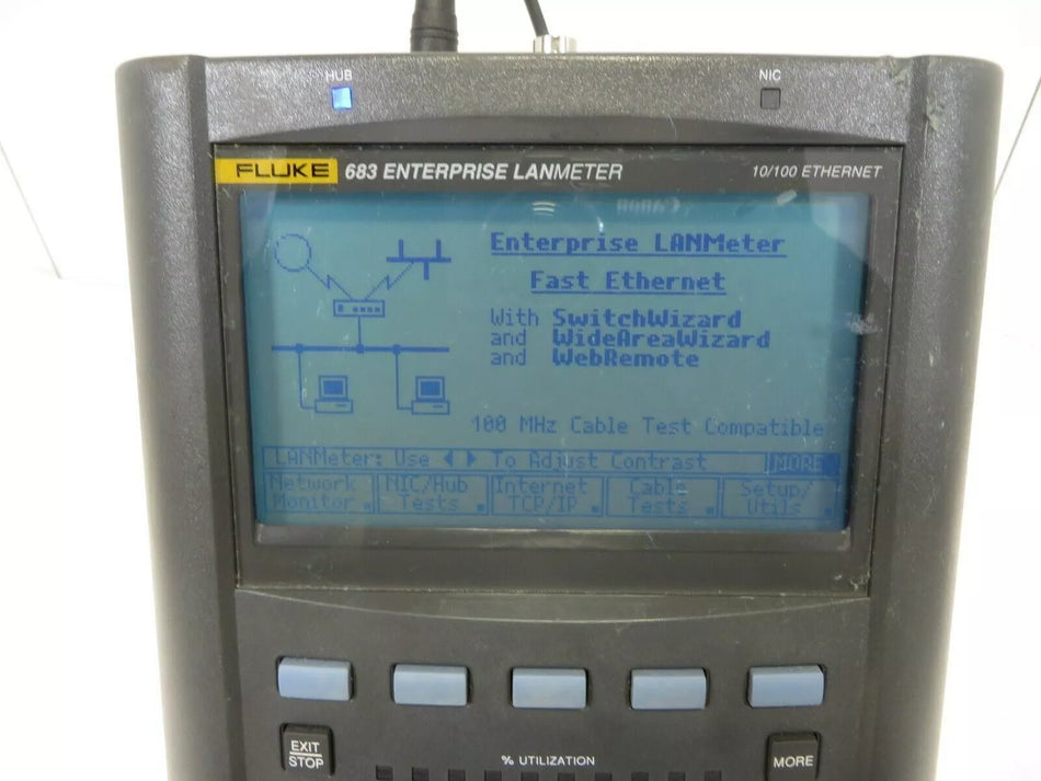 Fluke 683 Enterprise Lanmeter 10/100 Ethernet