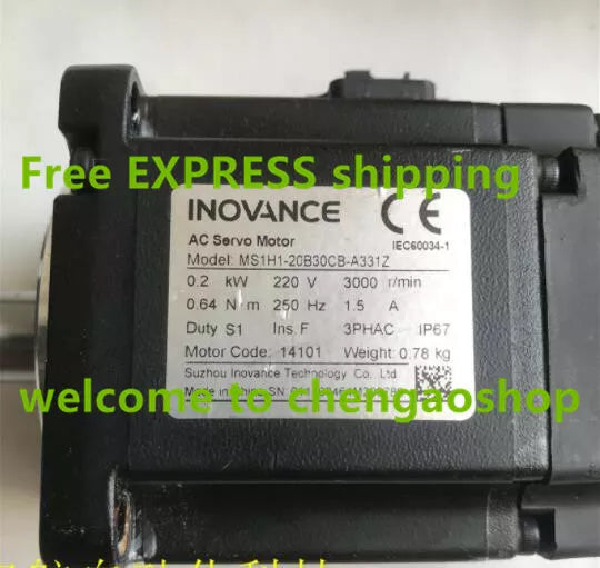 1pc USED Servo Motor MS1H1-20B30CB-A331Z TESTED #V3X7 CH