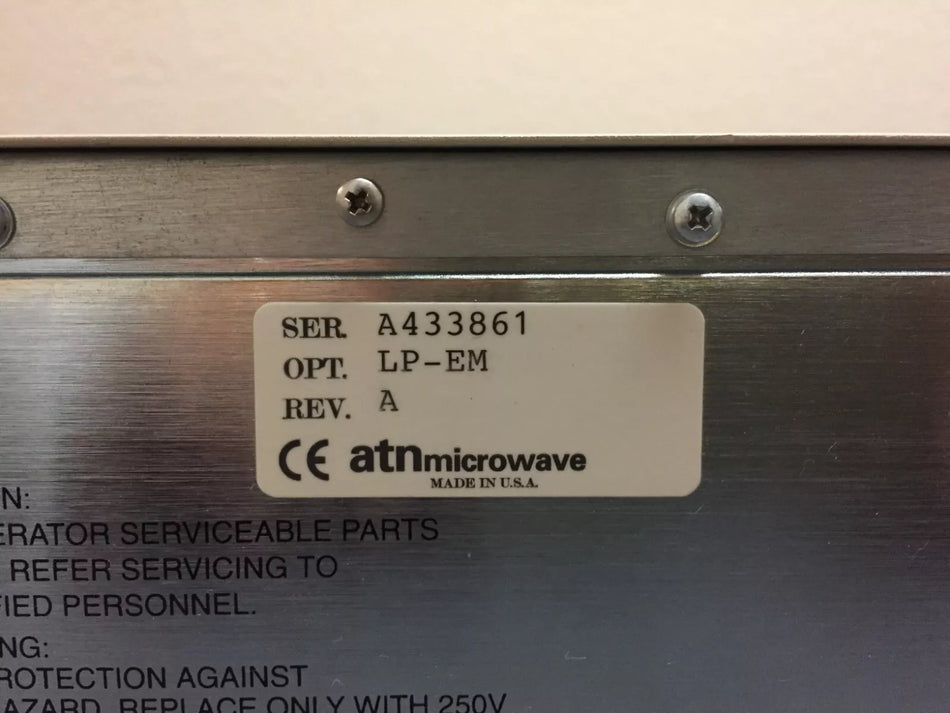 ATN Microwave EM, Load Pull System Electronic Mainframe