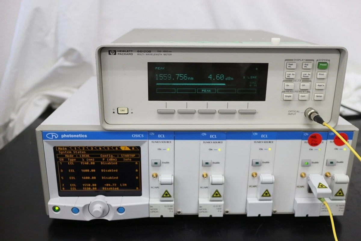 OSICS Photonetics ECL1560 ECL1600 1520-1640nm TSL 5 set