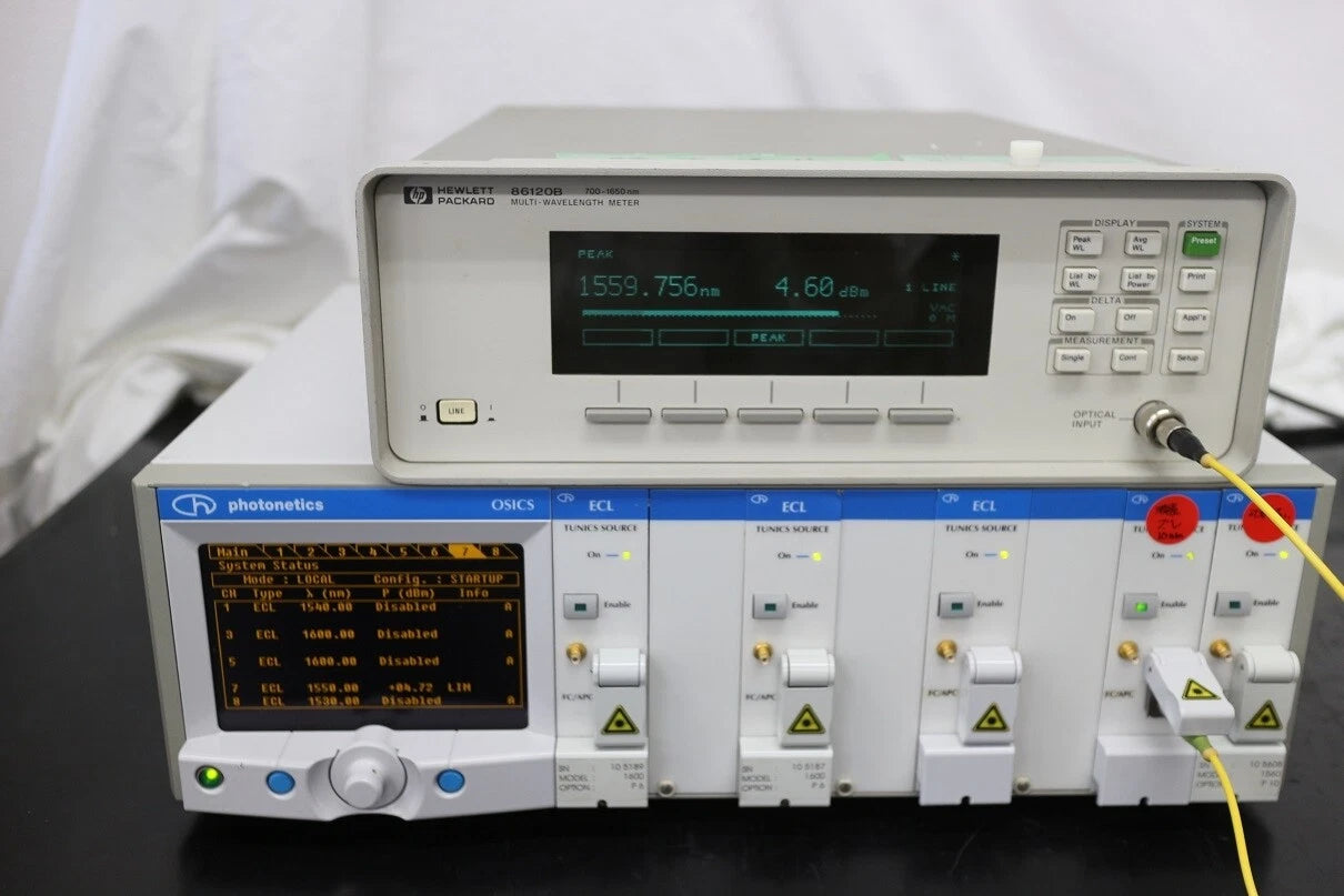 OSICS Photonetics ECL1560 ECL1600 1520-1640nm TSL 5 set