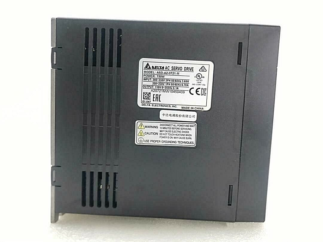 DELTA ELECTRONICS ASD-A2-0721-M 750W AC Servo Drive 220V