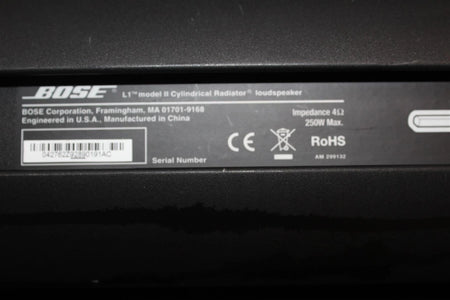 Bose L1 Model II Cylindrical Radiator Tower speakers only - Free Shipping.
