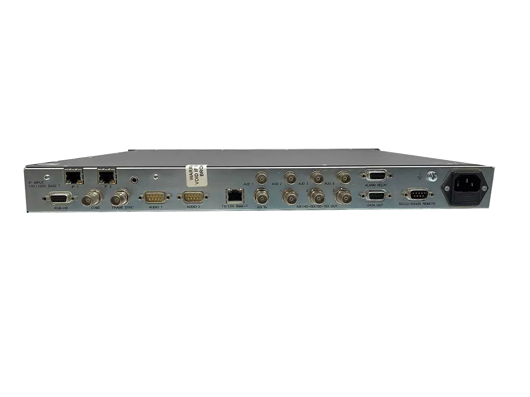 Tandberg RX1290 MPEG4 HD Dual IP ASI Inputs Decoder Full Licenses
