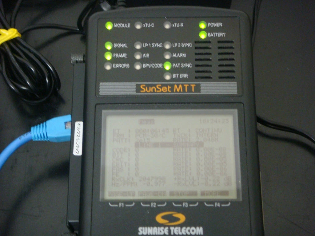 Sunrise Telecom SSMTT-BW  /AA3/AY1  Analyzer DSL