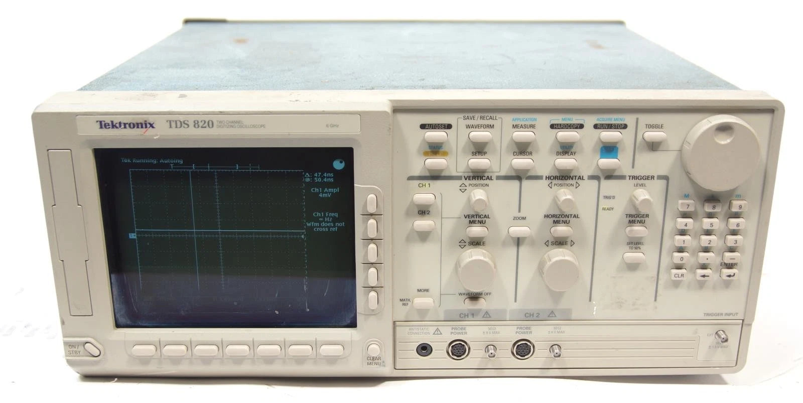 Tektronix TDS 820 6GHz Two Channel Digital Oscilloscope