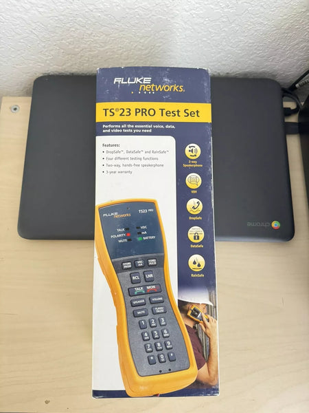 Fluke Networks TS23 Pro Test Set - New Sealed